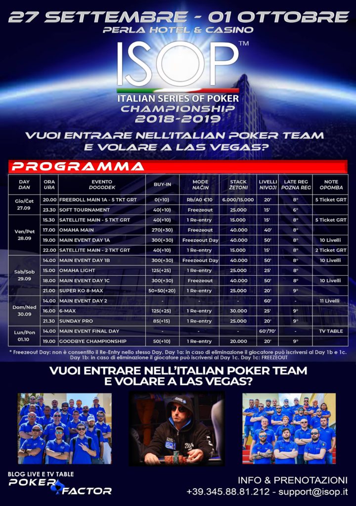 acara kejuaraan isop 2018-2019 2 September 