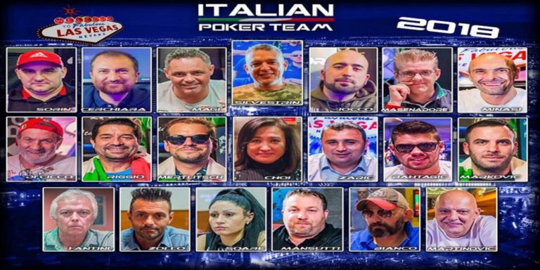italian poker team 2018