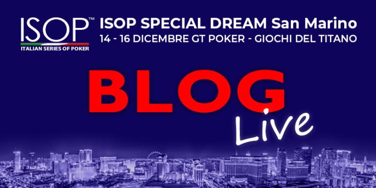 BLOG LIVE ISOP Special Dream San Marino