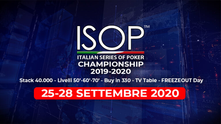 ISOP Championship 25 28 settembre 2020