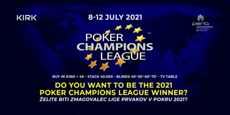 PCL - Poker Champions League™ 2021 live al Perla dall'8 al 12 luglio