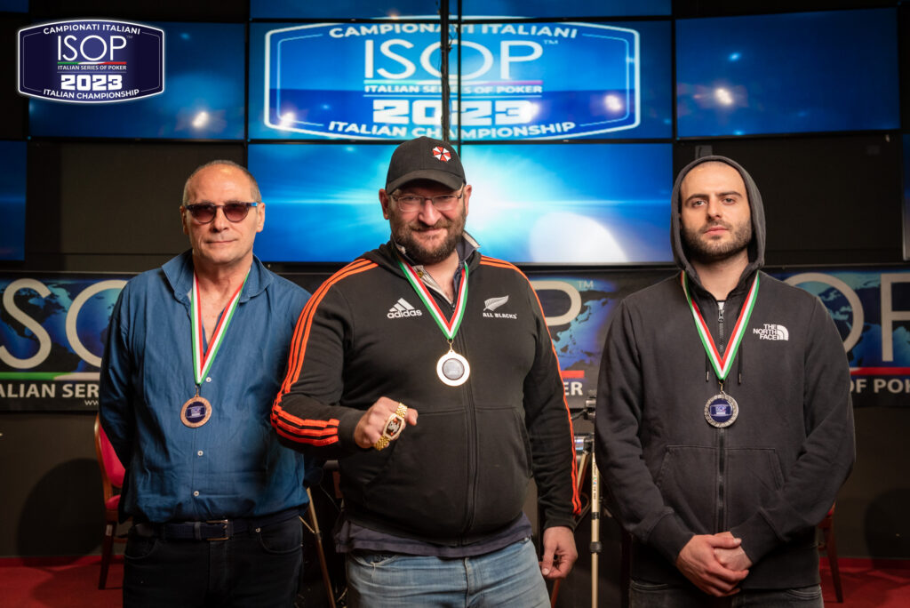 Albano Fedele campione italiano main event poker isop