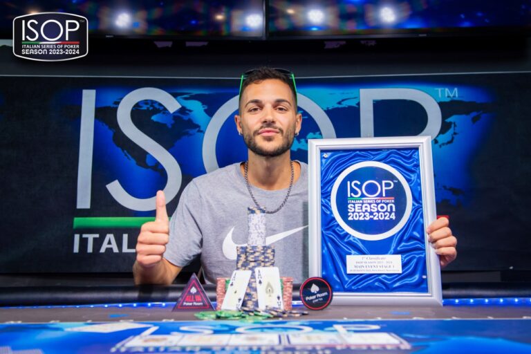 Lorenzo Montanera ISOP Italian Series Of Poker